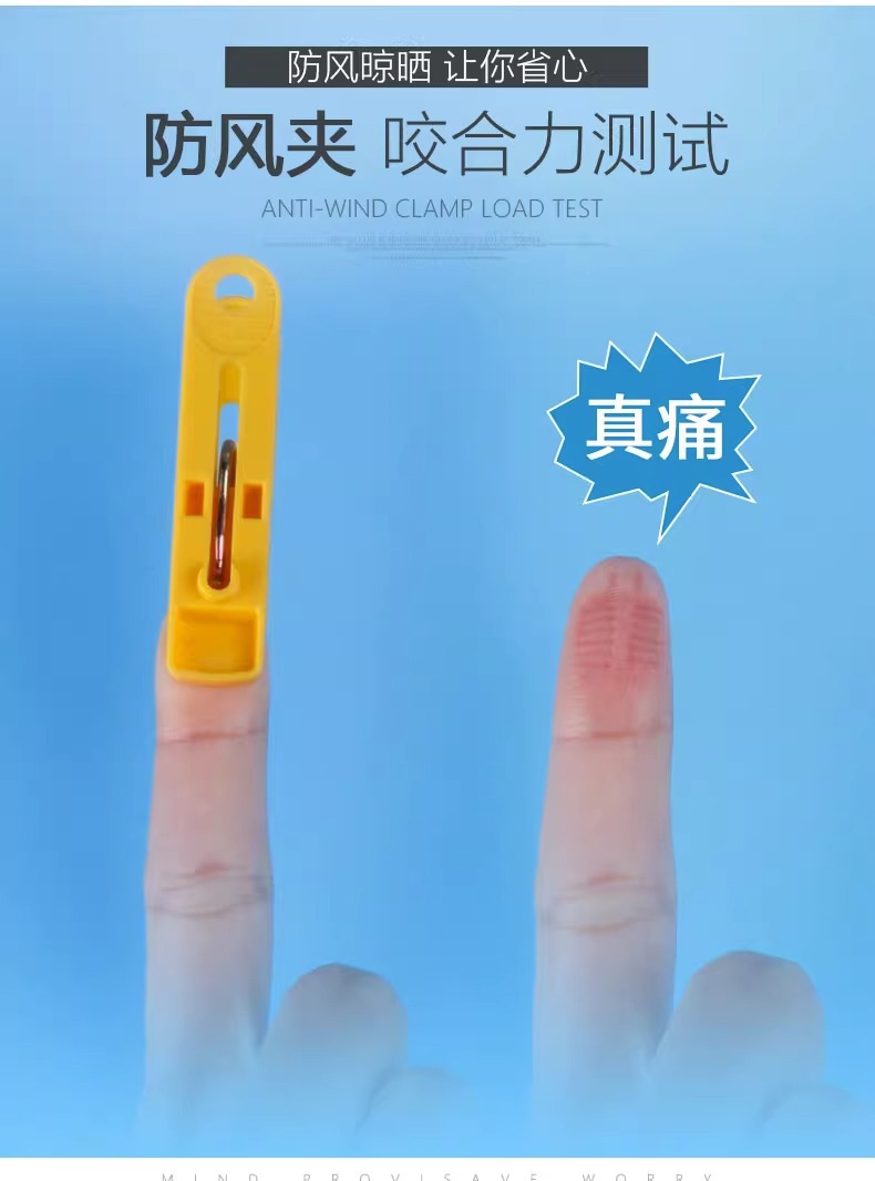 袋装衣夹(20只)晾衣夹详情3