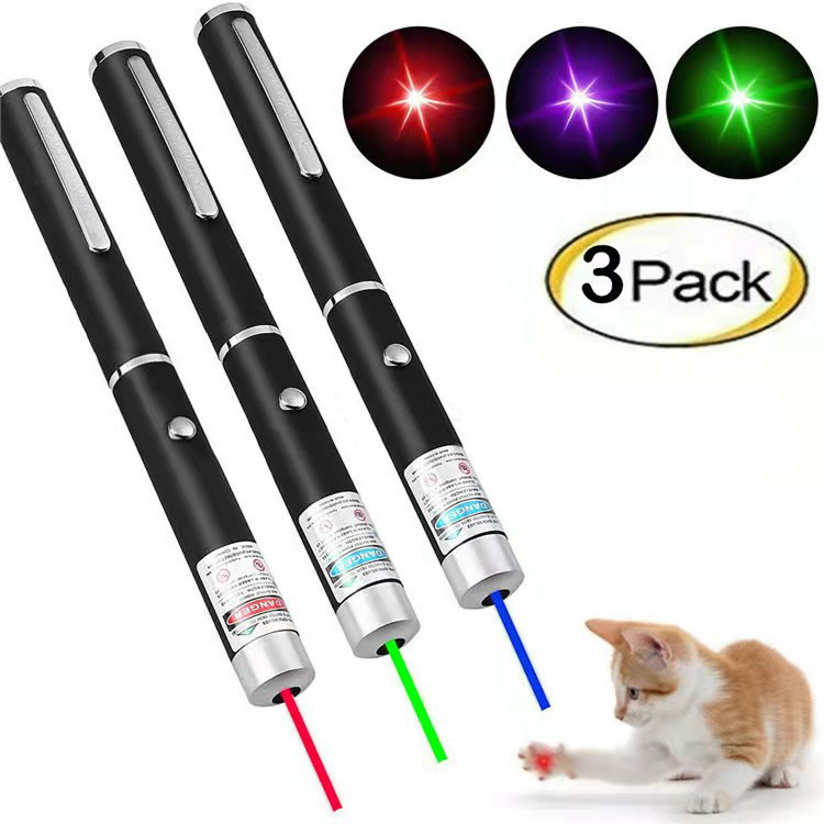 Red single-point laser pen for pet toys, a cat teasing tool, multi-color laser pen, a cat teasing stick, pet toys pic 1