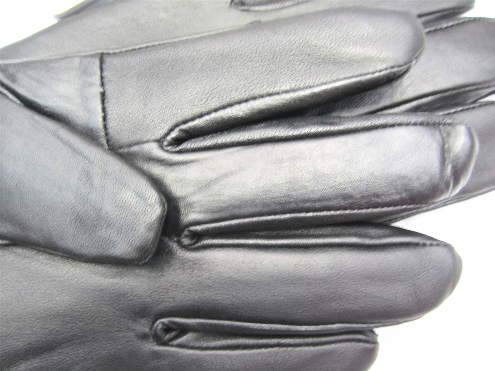 Cross-border genuine leather gloves for men, cyclists, students, Korean version, warm, fleece, thickened cotton, waterproof for driving and riding electric bikes pic 5