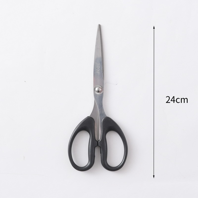 Factory direct supply of cross-border exclusive 6104 office paper-cutting and hand scissors, stainless steel student stationery, household small scissors pic 3