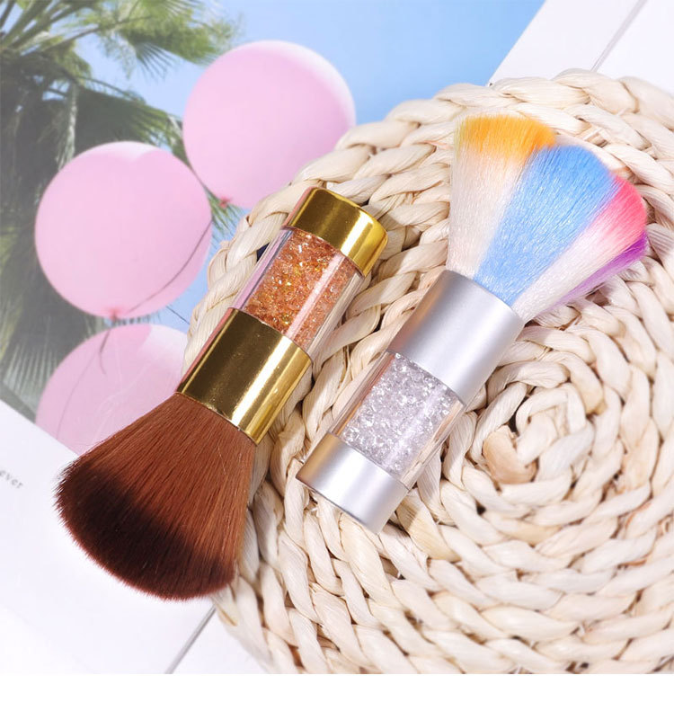 shanilak ultra-thin semi-attached nail pads, special nail straps with diamonds, acrylic seven-color nail care tools, multi-functional cleaning brushes, and edge care brushes pic 8