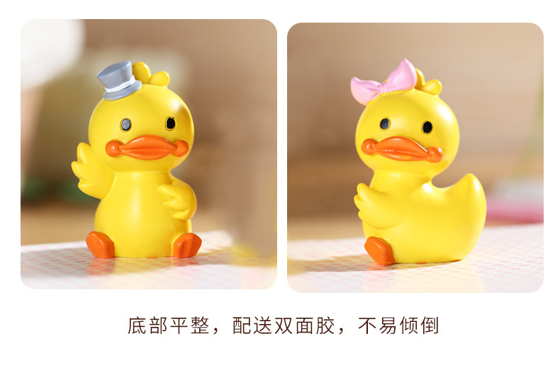 Little yellow duck figurine pic 11