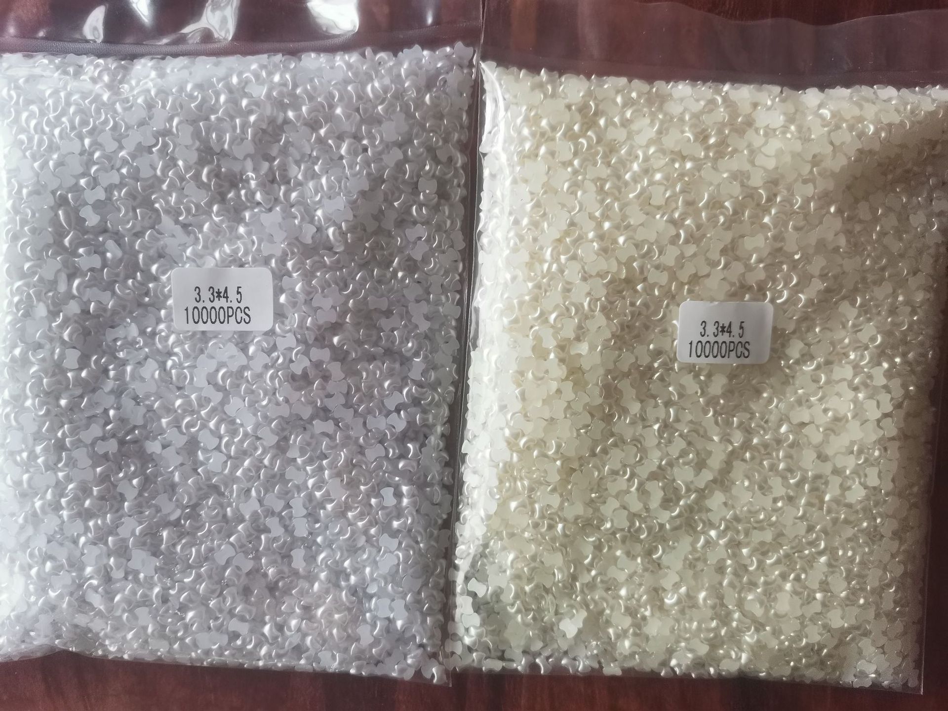 Wholesale of popular nail art accessories: Jelly mini ab color Moon resin flat bottom colorful irregular-shaped diamond nail art diamond pic 14