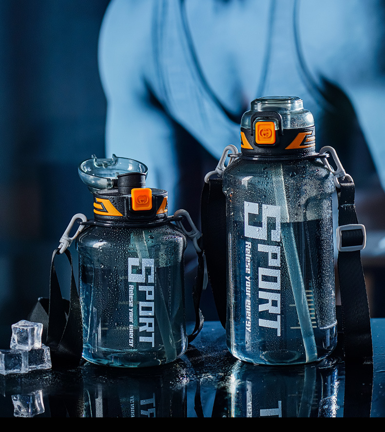 夏季新款大容量水杯男女生户外运动水壶加厚塑料大肚杯耐高温杯子详情7