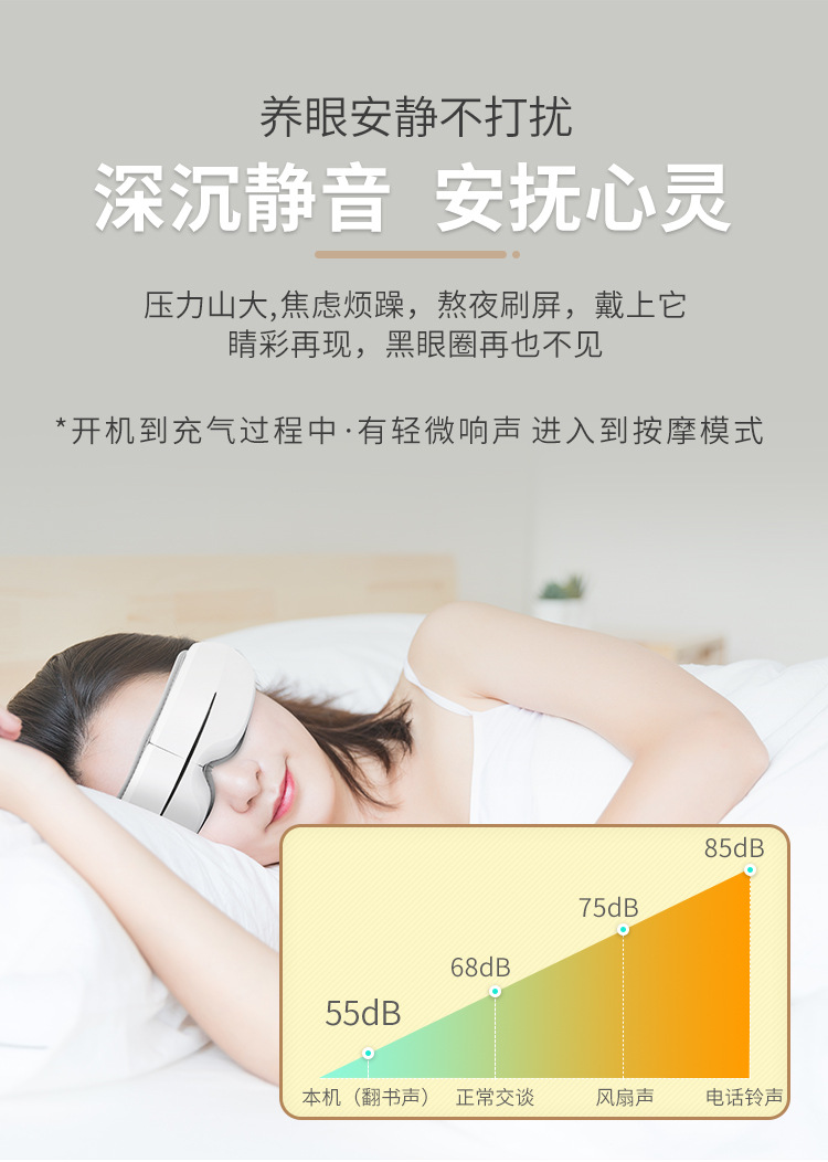眼部按摩仪缓解疲劳热敷眼罩儿童眼睛护眼仪神器眼部按摩仪详情12
