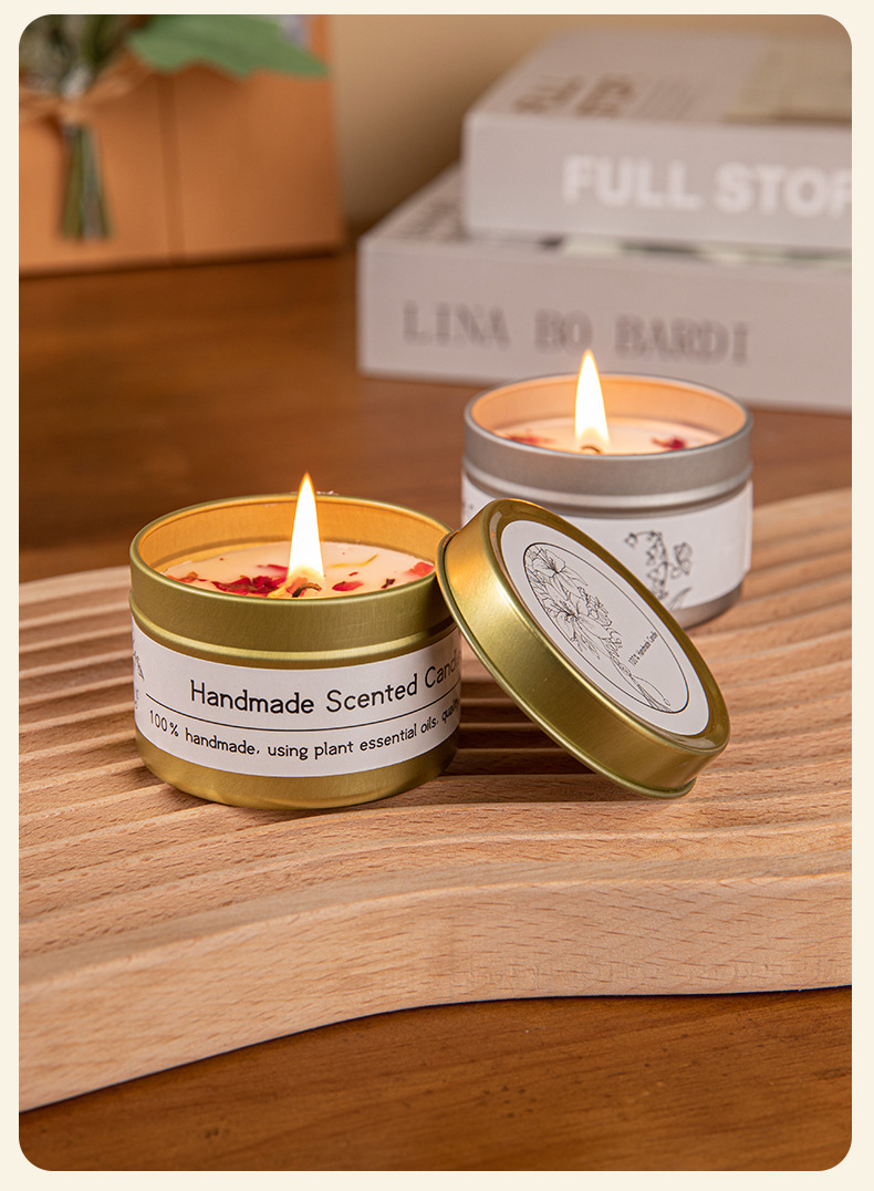 跨境大豆蜡干花香薰蜡烛 ?结婚伴手礼生日礼物花氛芳熏香蜡烛详情15