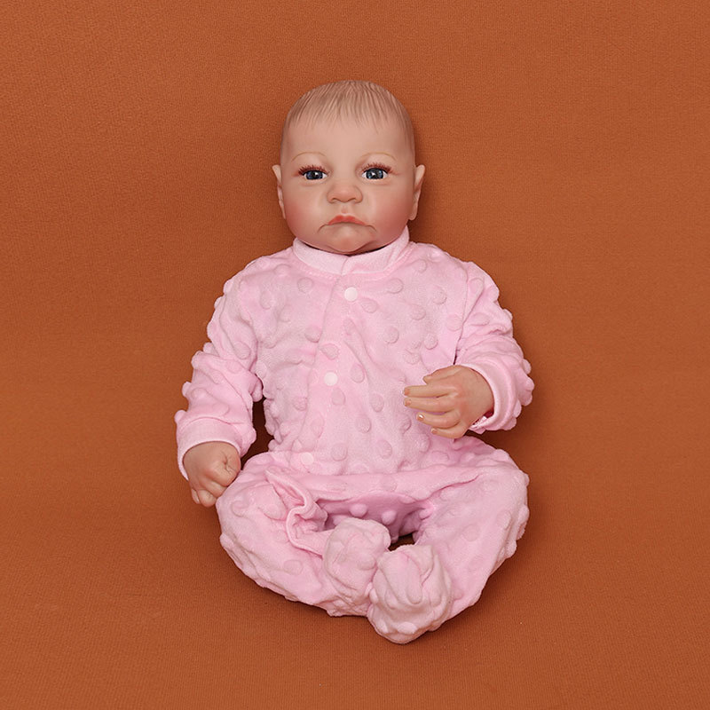 50厘米硅胶超软Q弹宝宝 仿真婴儿重生娃娃 新生儿模特跨镜出口详情8