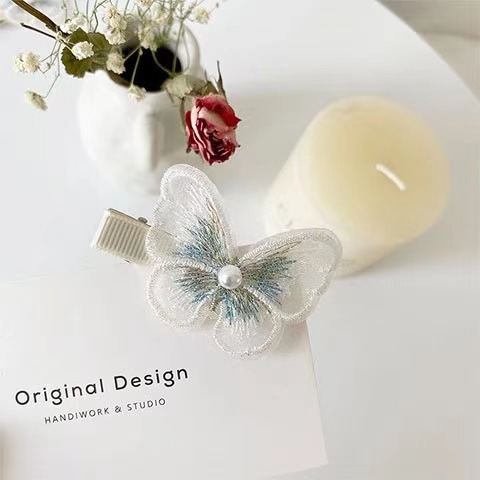 Pearl braided hair rope chain, parallel universe encounter you, the same style hair accessory as Yang Chaoyue, dreadlock bow headwear, hair clip pic 10