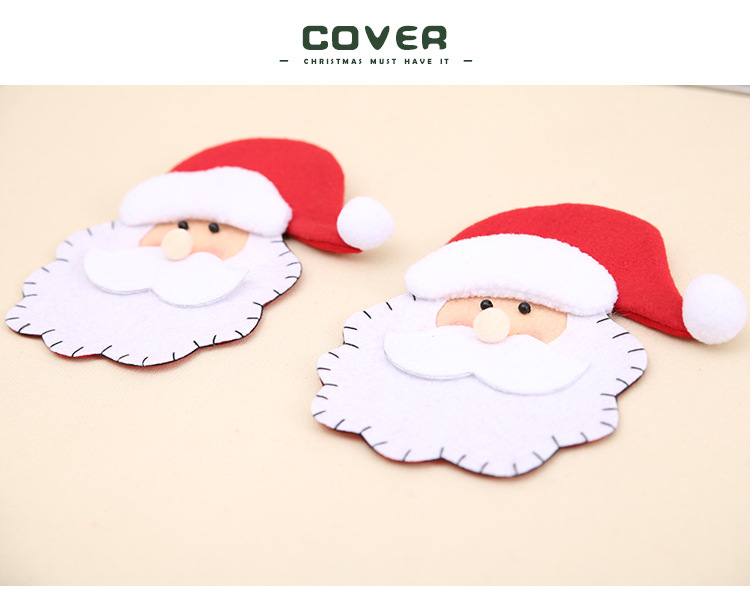 New Christmas products: Santa Claus knife and fork sets, Christmas cutlery bags, and Christmas creative home gifts pic 3