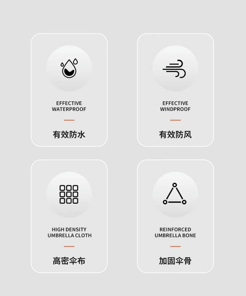 24骨雨伞全自动黑胶遮阳防晒太阳伞男大号折叠晴雨伞定制 自动伞详情12