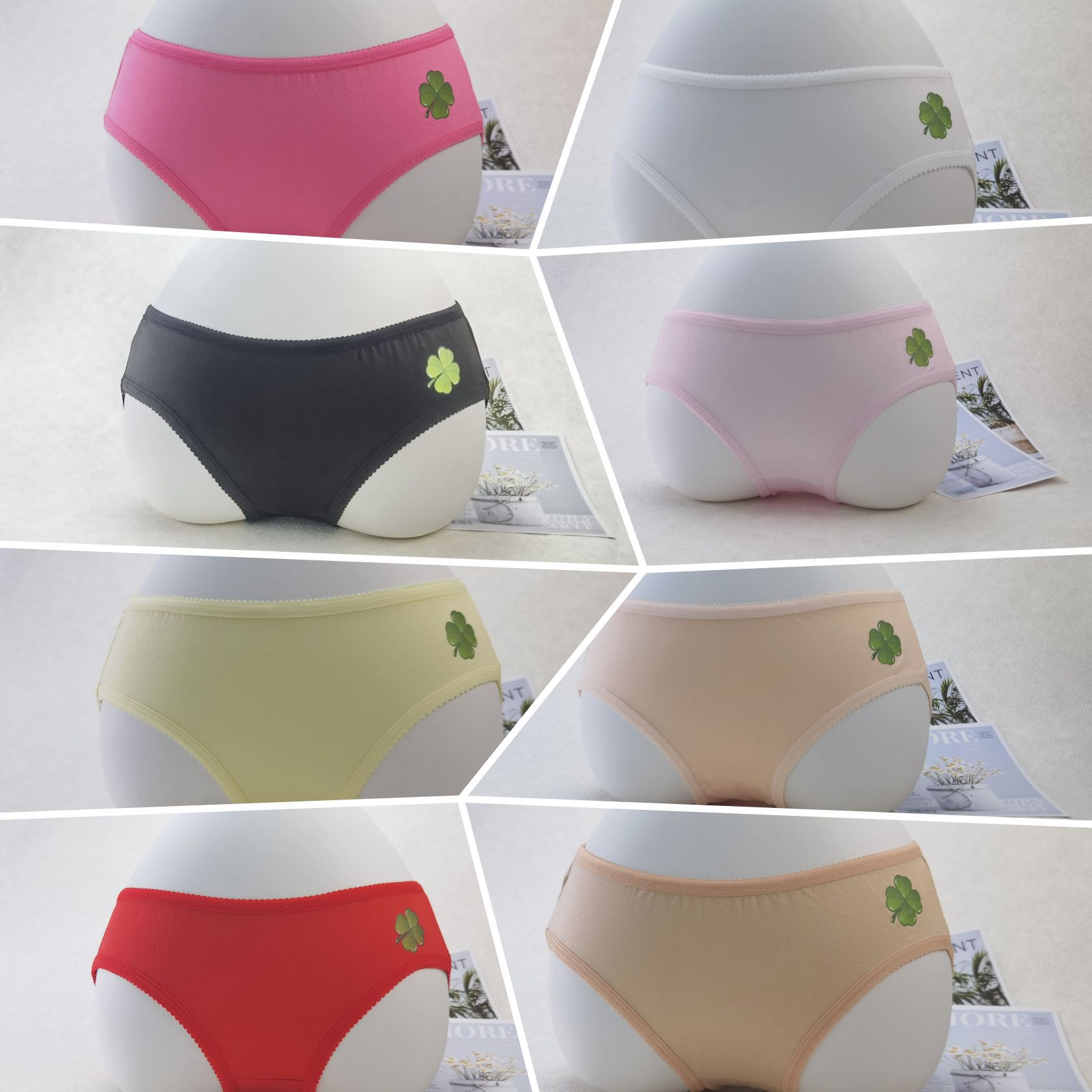 少女内裤女士内裤女学生内裤牛奶丝低腰舒适东南亚跨境underwear详情10