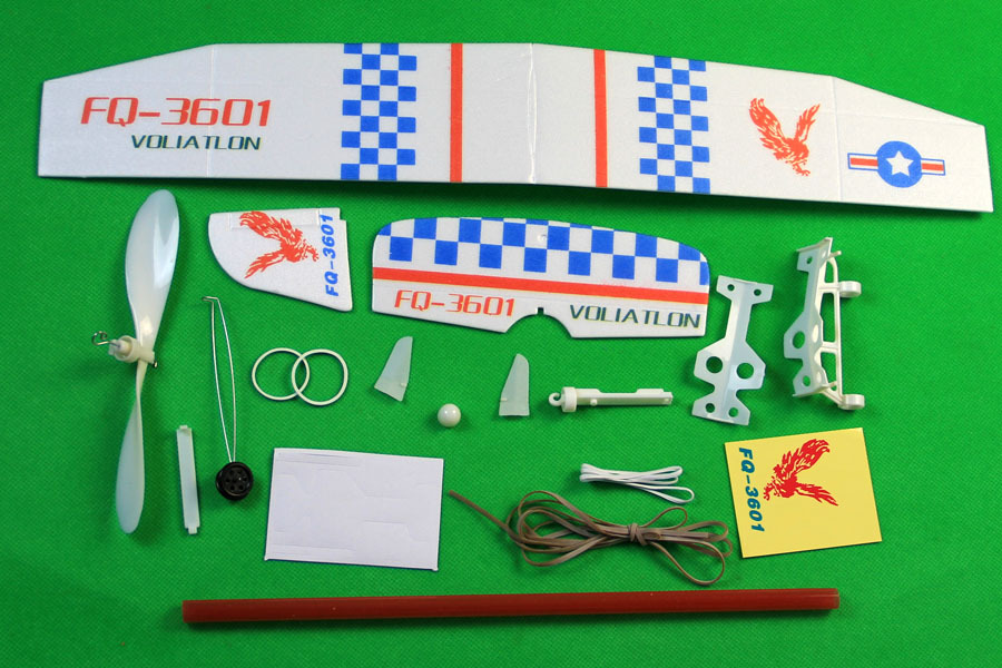 The youth model aircraft competition selects the F-16 rubber band power glider, a handcrafted foam aircraft made of nesting materials pic 1