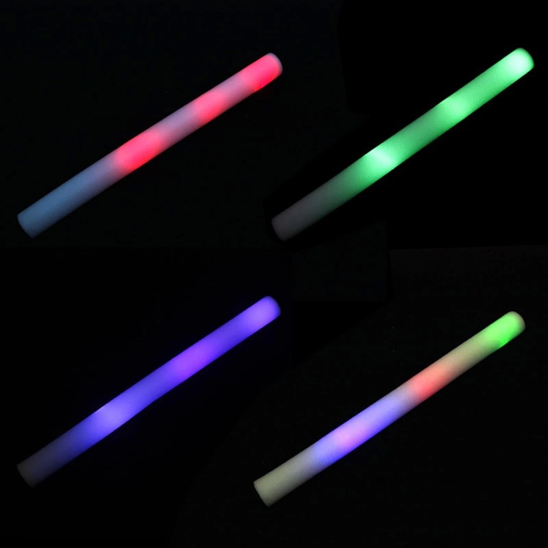 قضبان فلورية من طراز LED FFL من قضبان اسفنجية ملونة كبيرة 48CM عبر الحدود pic 14