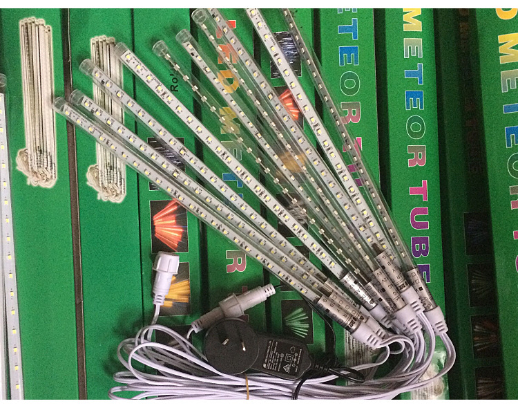 LED meteor shower lamp, surface mount meteor tube, outdoor tree decoration waterproof meteor lamp pic 6