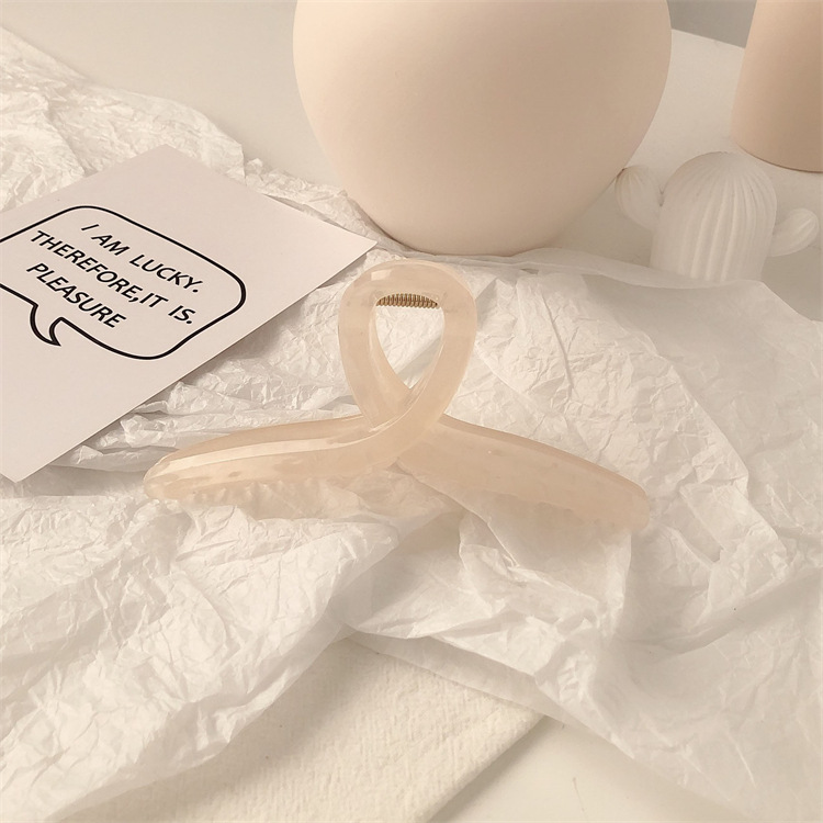 Acrylic hair clips for women, back of the head, updo hair clips, large summer style, shark clip headwear, simple hair clips pic 8