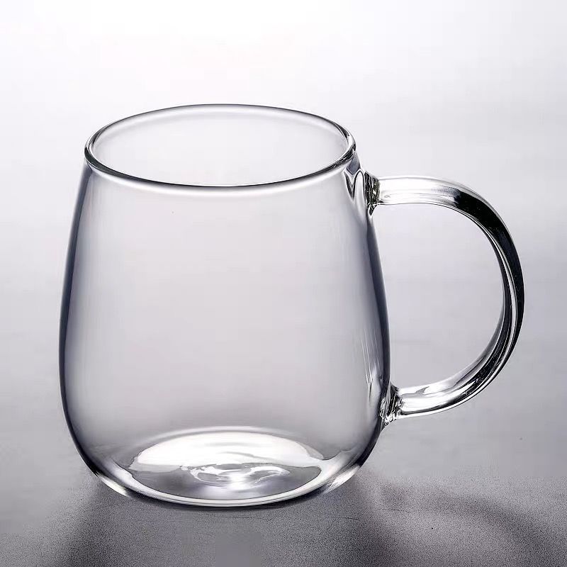 单层玻璃彩把杯 泡茶杯套装高硼硅玻璃喝水杯啤酒果汁玻璃杯详情5
