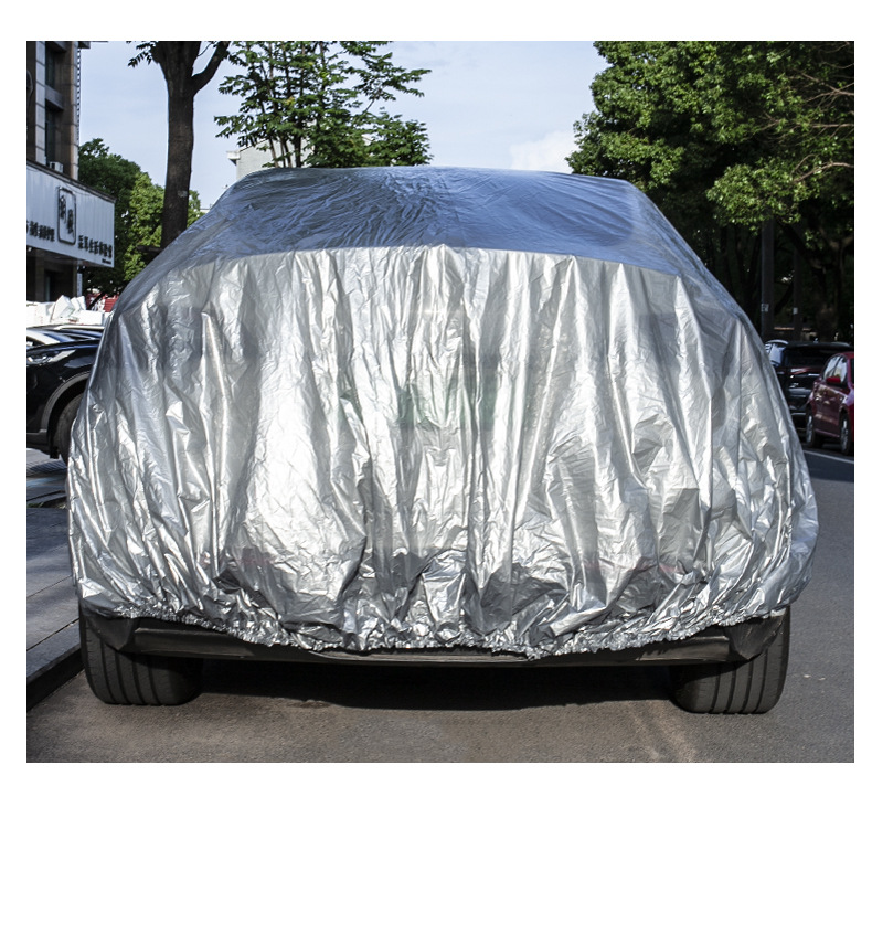 汽车车衣全罩车套PE膜防水防尘车罩四季通用车衣罩全车防晒遮阳罩详情15