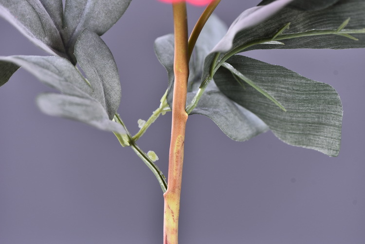 Factory direct sales of 2 simulated peonies, retro charred edge simulated peonies, soft decoration floral art for living rooms, lobbies and homestays pic 46