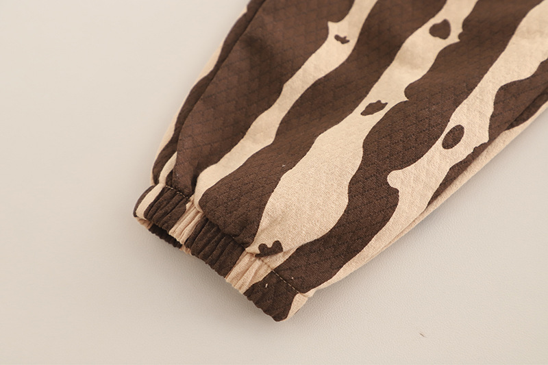 2025年童装春秋款儿童套装韩版休闲眼镜熊动物卫衣长袖两件套洋气详情13