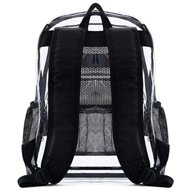 The new large transparent backpack and heavy-duty pvc transparent backpack are suitable for university work pic 6