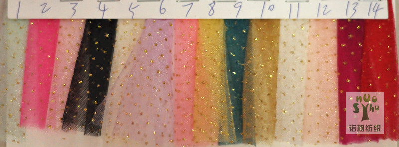 Knitted polyester bright filament, gold and silver illuminated filament, American mesh decorative headwear, American mesh fabric hair accessory, mesh fabric, gauze pic 2