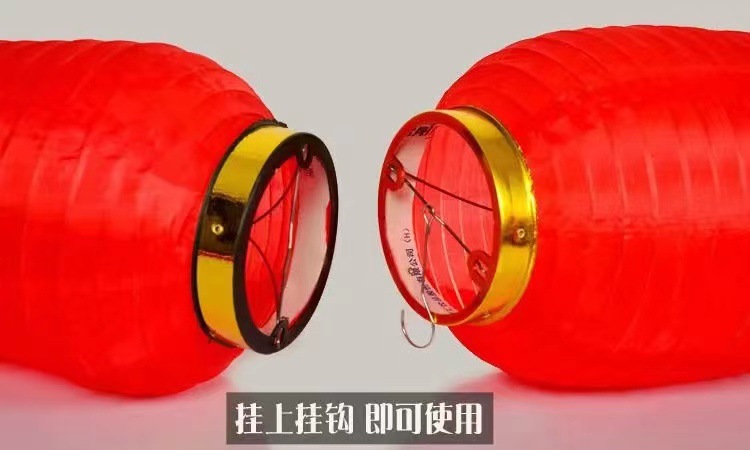 Outdoor folding and brushed red lanterns, New Year and Spring Festival lanterns, dance props, outdoor festive winter melon lanterns pic 9
