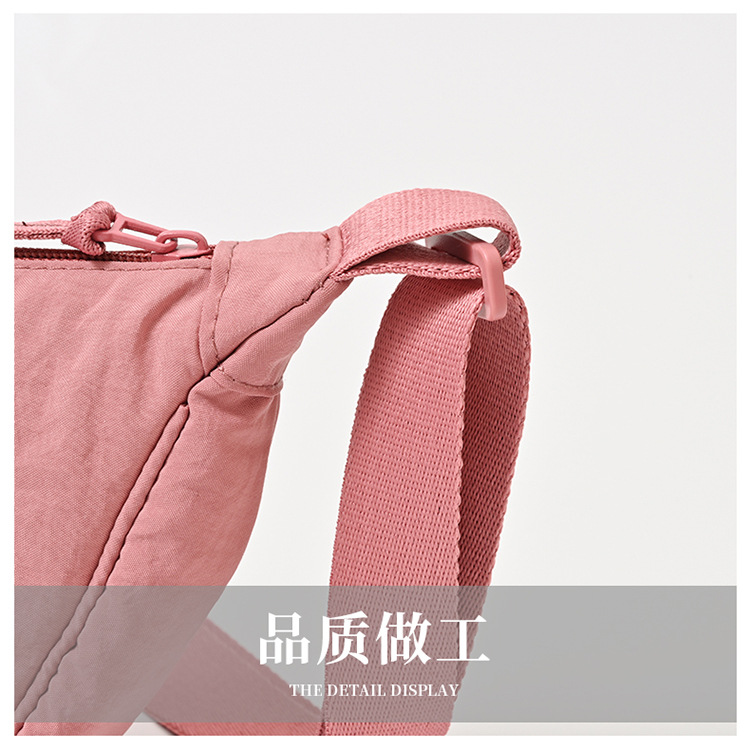 斜挎包女新款单肩包学生女包休闲包运动小包夏季帆布包日系饺子包详情34