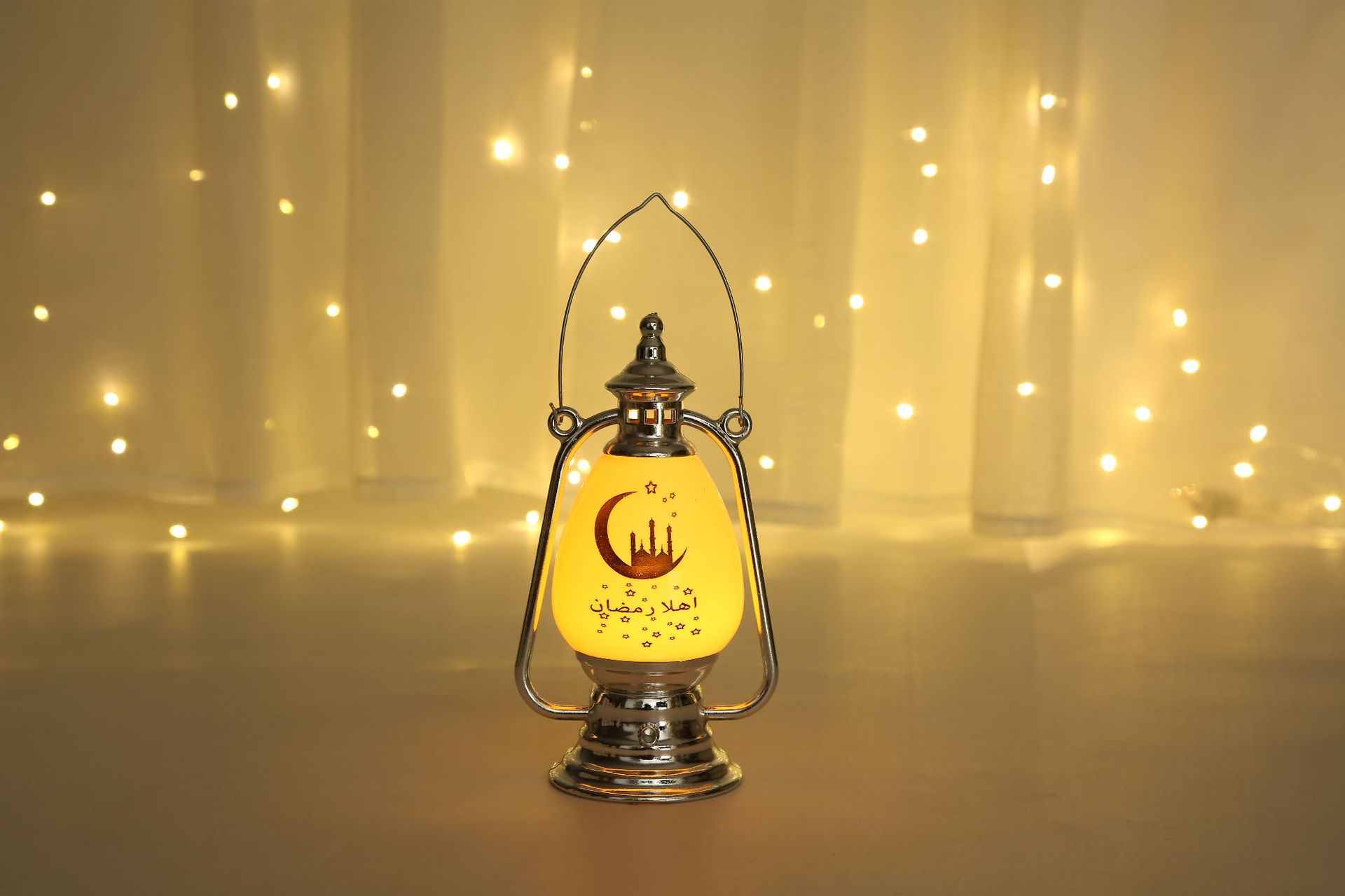 Electronic candles, candlesticks, wind lamps, handicrafts, Arab-style lanterns, study lighting fixtures pic 10