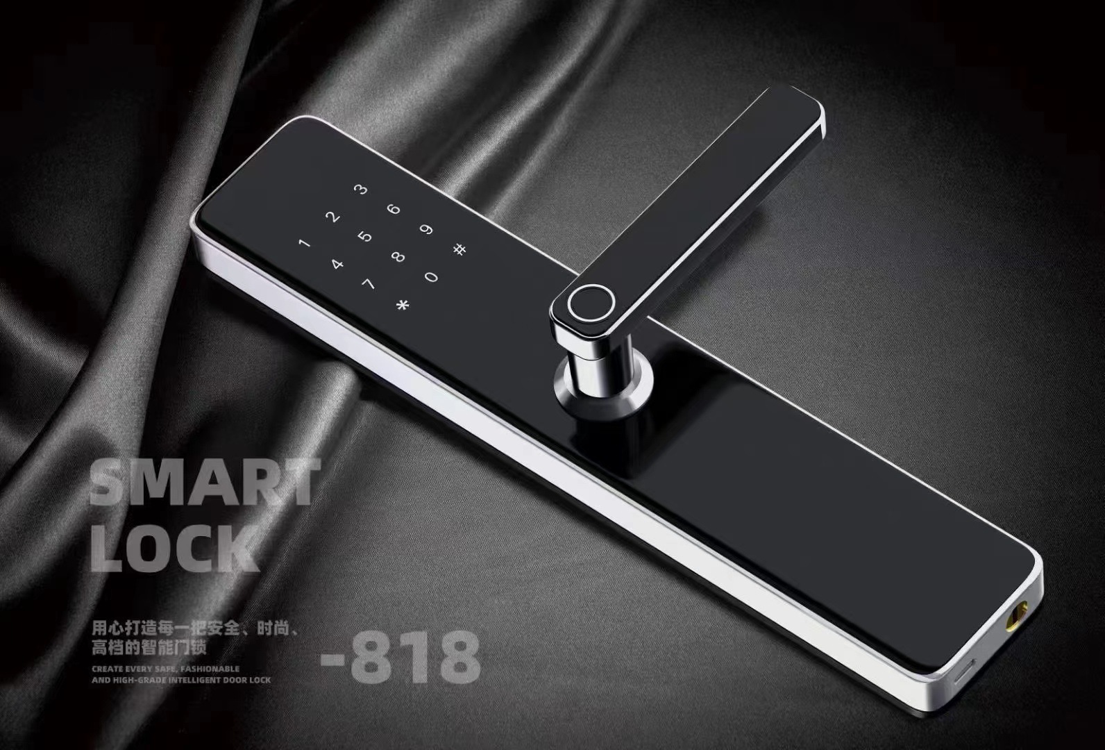 Tongtong Lock APP Cross-border Bluetooth wifi Smart electronic fingerprint smart door lock pic 17