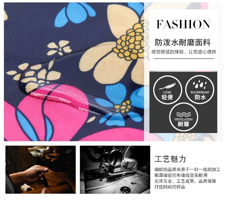 The manufacturer wholesals the new style of popular street stall supplies, casual and fashionable bags, and the new single-shoulder crossbody backpack for mommy pic 3