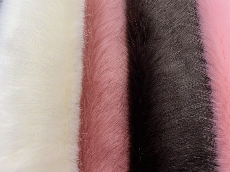 Artificial fur fabric vests, fashion faux fur fabric toys, pom-pom scarves, gloves, little fox plush pic 15