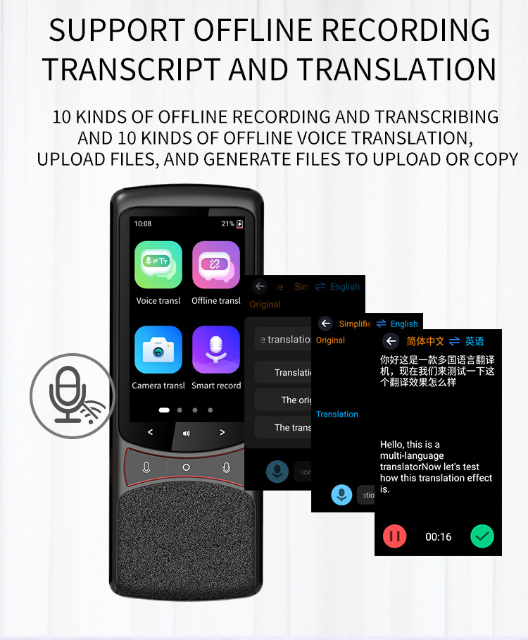 The Z3 offline translation machine offers simultaneous interpretation for 135 languages, including Arabic, Vietnamese and Mongolian pic 11