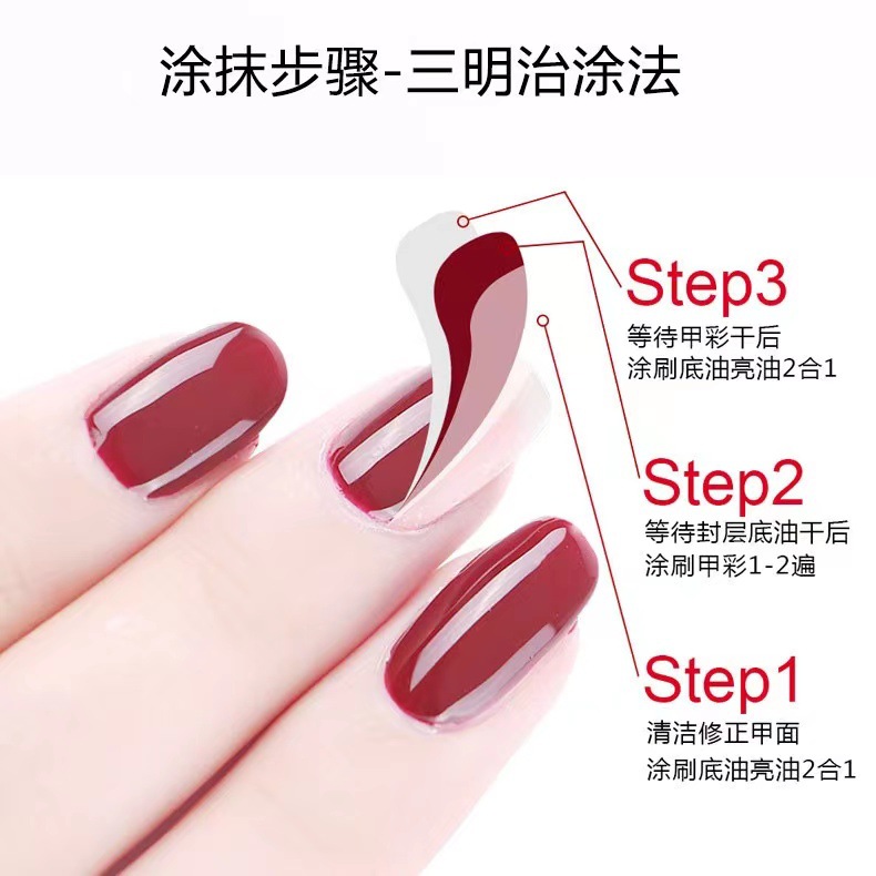 Cross-border Nail Polish Brightening Oil Quick-Drying Brightening Oil Sealing Layer Softening Nourishing Base Oil Brightening Oil Care Oil 13ml pic 21