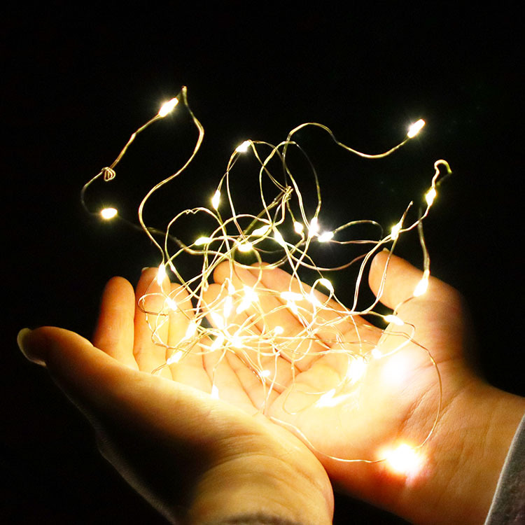 LED string lights, origin and supply of light-emitting three-function flashing lights, cake decorative lights, flower shops pic 2