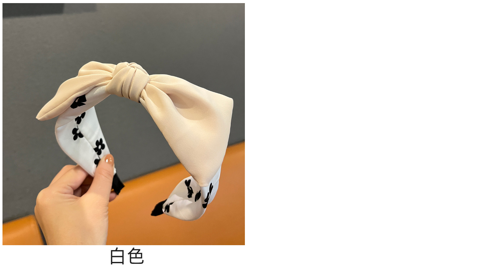 女时尚气质洗脸发卡发箍 ins新款百搭网红压发宽边蝴蝶结头箍发饰详情30