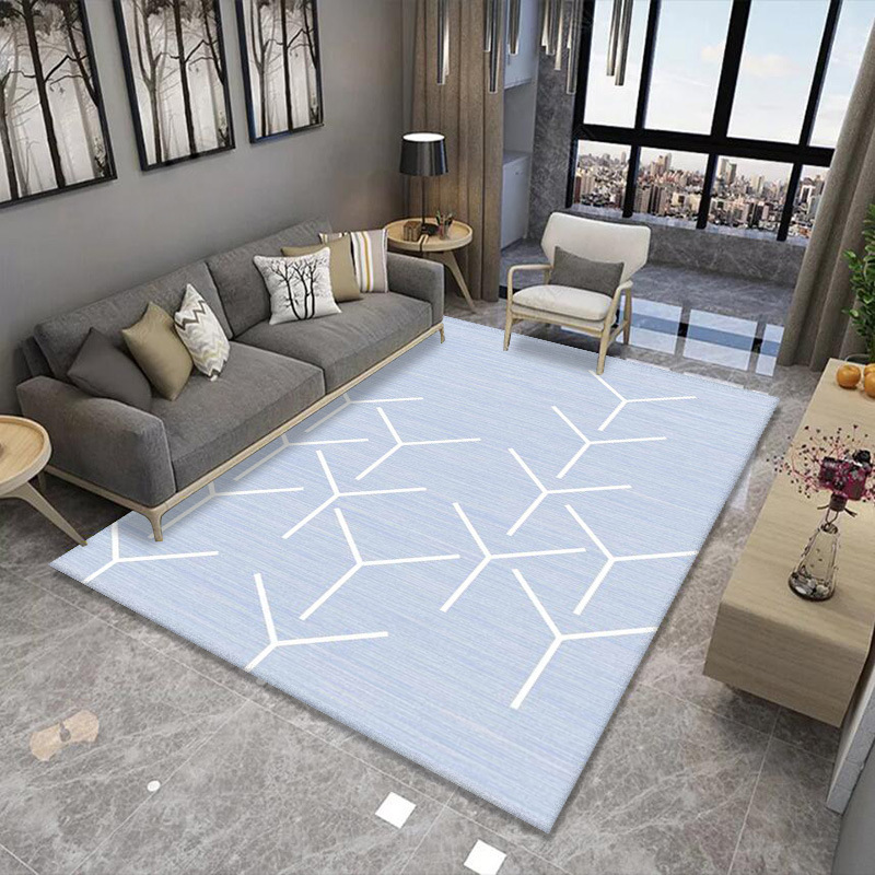 抽象几何地毯,客厅地毯,卧室床边毯,北欧地毯批发,地毯地垫
