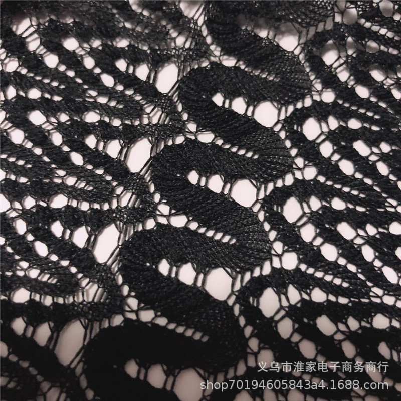 Factory direct sales of dragon flower lace fabric, W-patterned and curved-patterned fabric, dress and lace, knitted home textiles pic 9