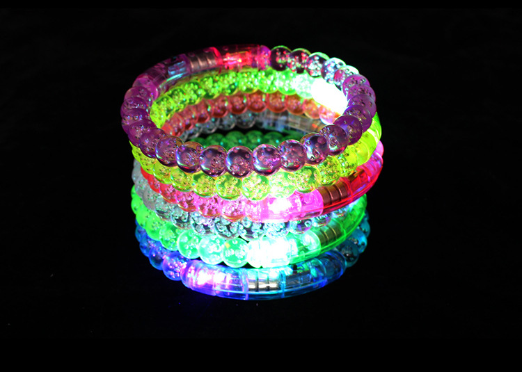 亚克力闪光手镯 饰品夜发光 手环 荧光棒 派对助威道具儿童玩具详情9