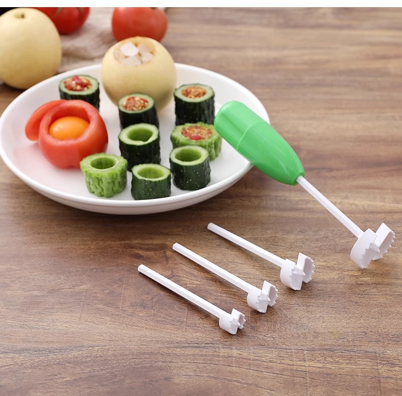 水果挖芯器蔬菜挖孔器多功能蔬菜去核刀苦瓜青椒去芯刀厨房小工具详情8