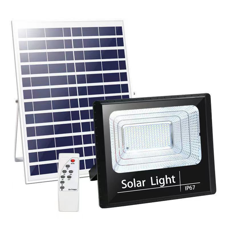 Rechargeable solar floodlight waterproof outdoor courtyard human-sensing portable automatic floodlight sensing landscape light pic 3