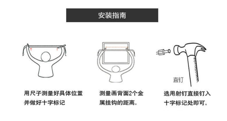 The living room is decorated with a three-panel painting, the bedroom has a sofa background, wall paintings, light luxury room hanging paintings, crystal porcelain paintings, and Nordic murals pic 19