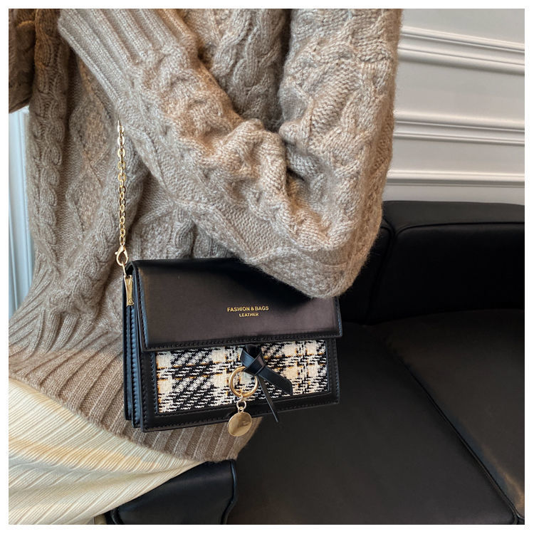 韩版时尚单肩包包女2024夏季新款洋气百搭小众ins链条包斜跨小包详情12