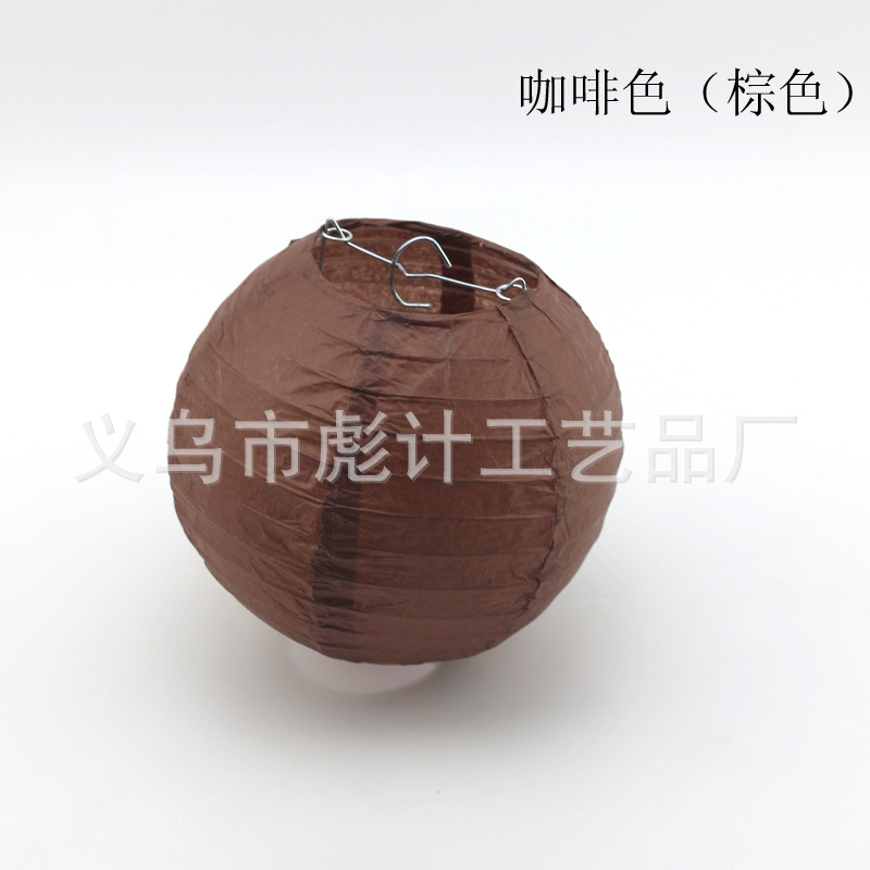 Wholesale white paper lanterns for the Mid-Autumn and Spring Festival, folding, handcrafted round paper lanterns, wedding and festive decorations pic 61