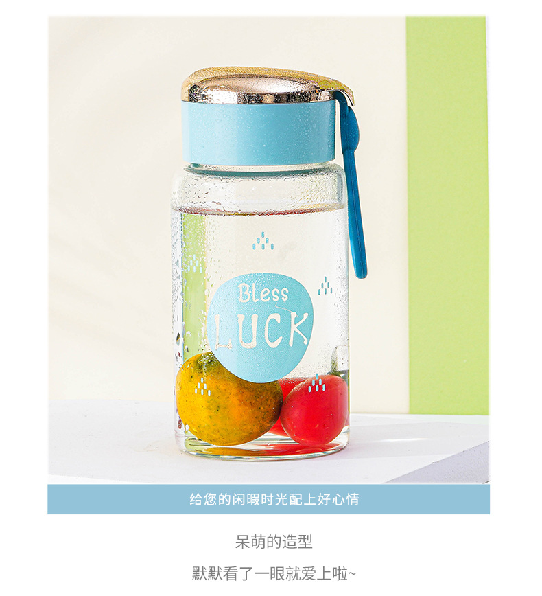 网红高颜值杯子玻璃2021迷你小巧便携可爱创意办公室情侣水杯代发详情32