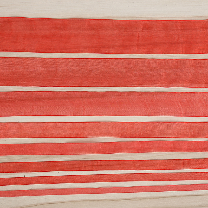 Red silk ribbon, bow, cake packaging cloth strip, gift strap, silk ribbon, satin ribbon, diy handmade decoration gift pic 9