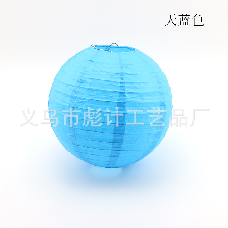 Wholesale white paper lanterns for the Mid-Autumn and Spring Festival, folding, handcrafted round paper lanterns, wedding and festive decorations pic 62