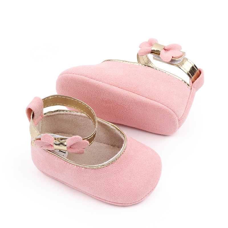 0-1 New anti-slip baby shoes, Princess shoes, soft-soled baby shoes, anti-drop walking shoes, baby shoes M22-12 pic 9