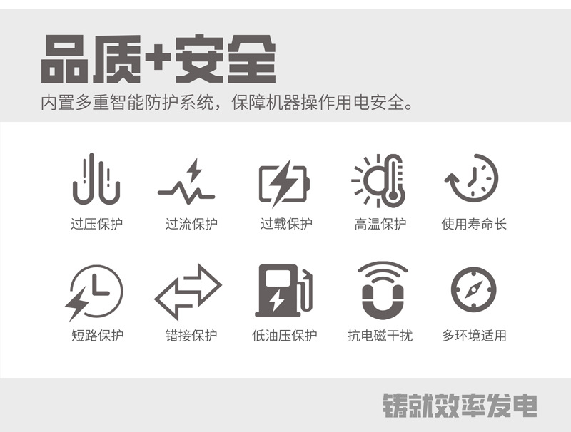 5000W silent gasoline generator 8/10/15/20/30 kilowatt high-power emergency power supply, commercial portable pic 7