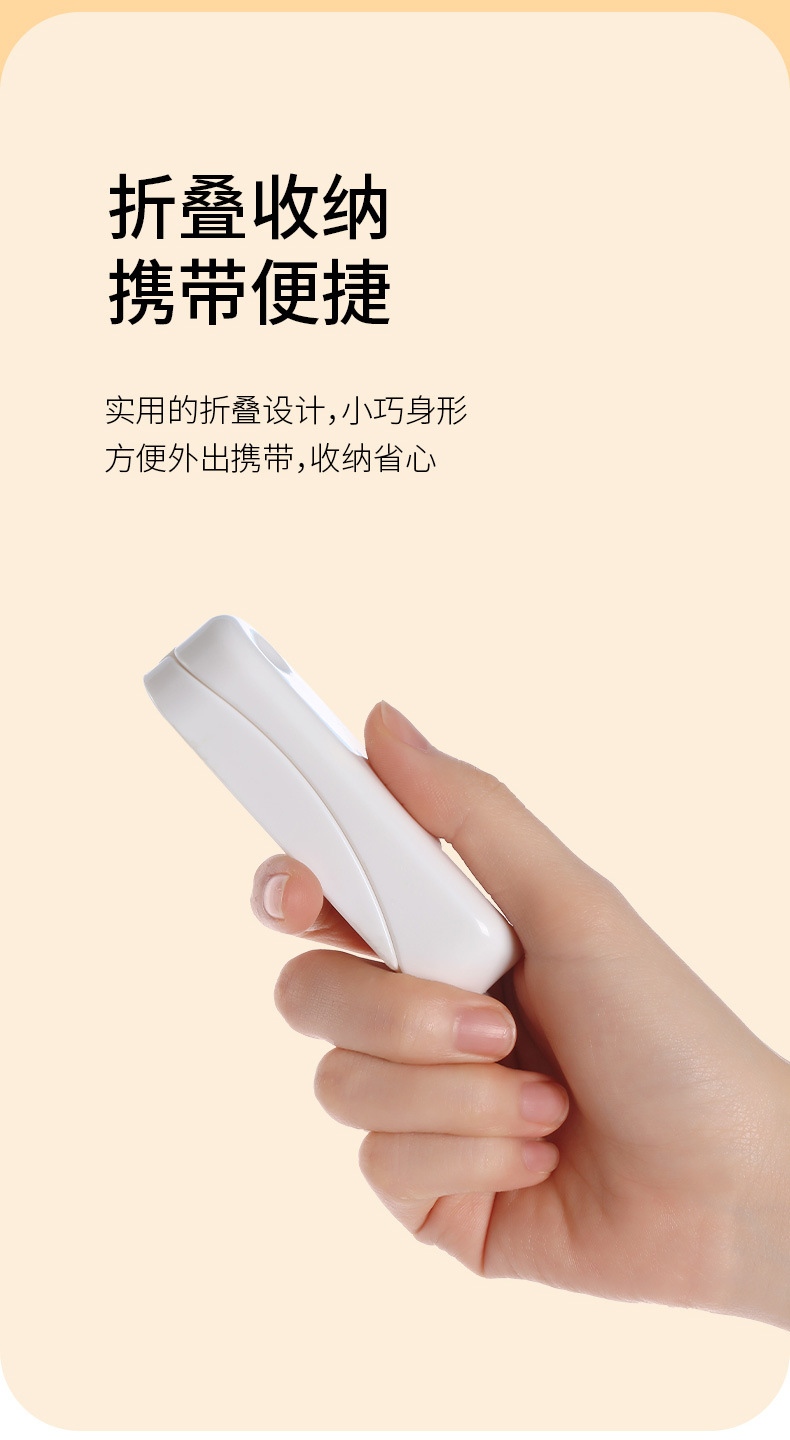 FaSoLa foldable portable orange peeler, a 301 stainless steel kitchen tool for peeling oranges and pomegranates pic 7