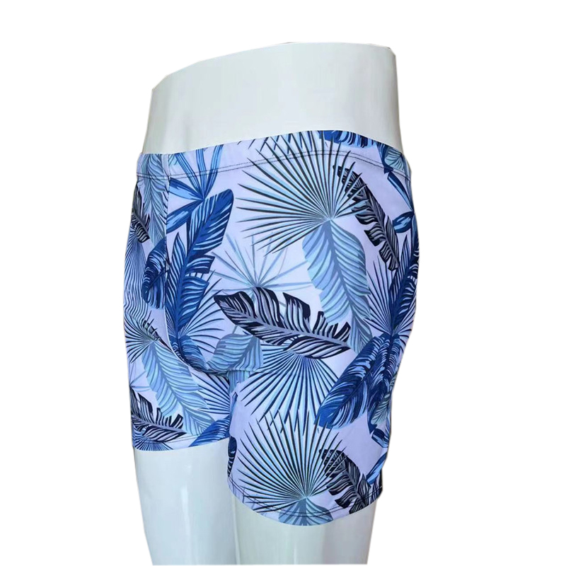 泳裤男防尴尬新款宽松版男士泳衣平角游泳裤短裤泳装温泉游泳装备详情2